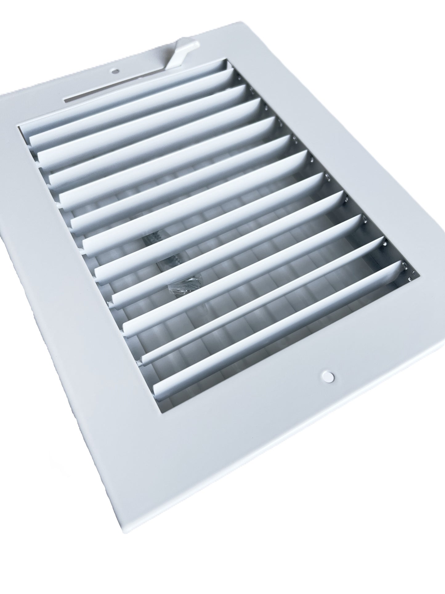 8" x 6" Adjustable Blade Sidewall Ceiling Register Vent Cover Diffuser Heavy Duty Stamped Steel (Outside Dimension 10" x 8")